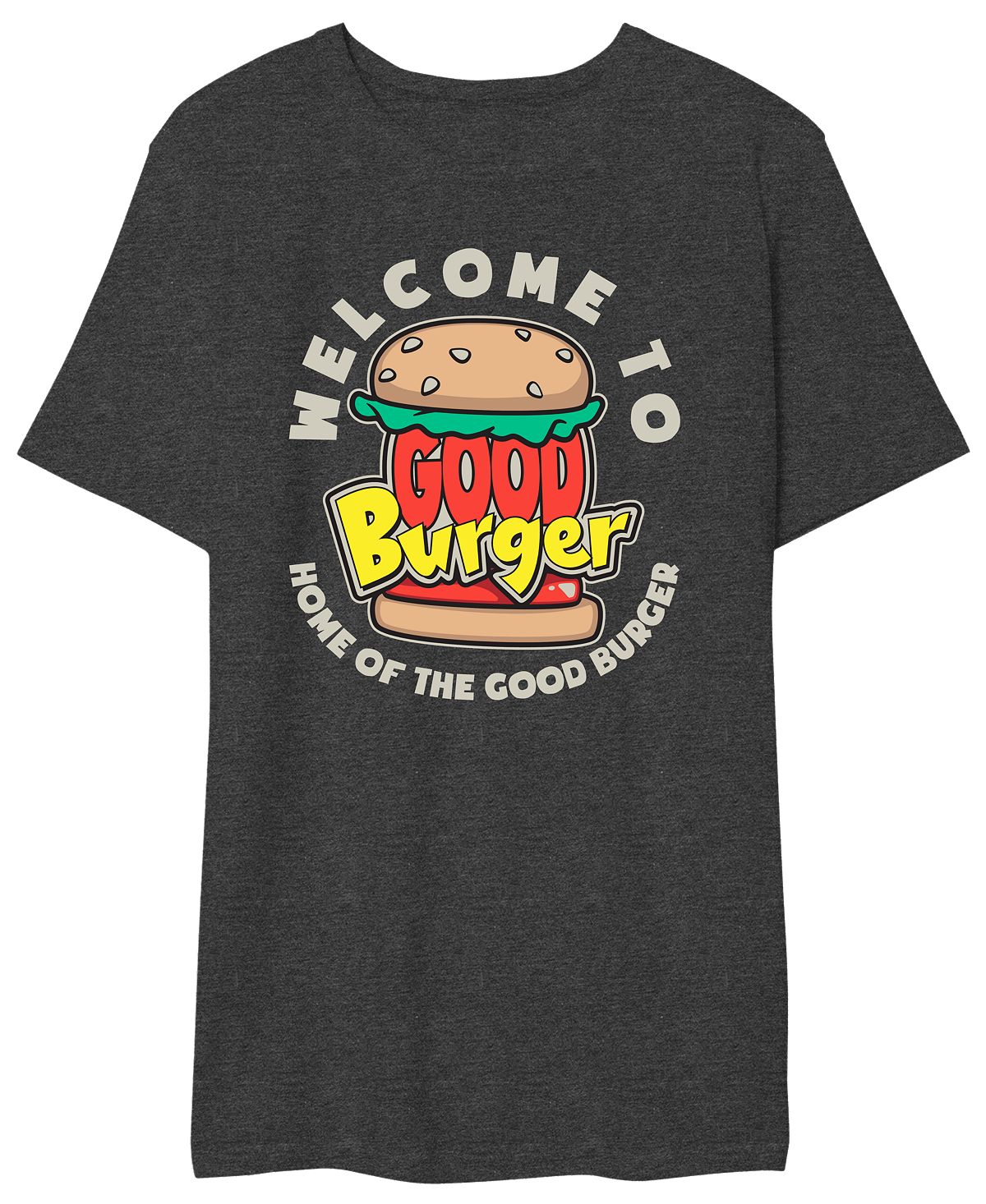 Мужская футболка с надписью good burger добро пожаловать в good burger AIRWAVES, мульти nordic stuffed burger press