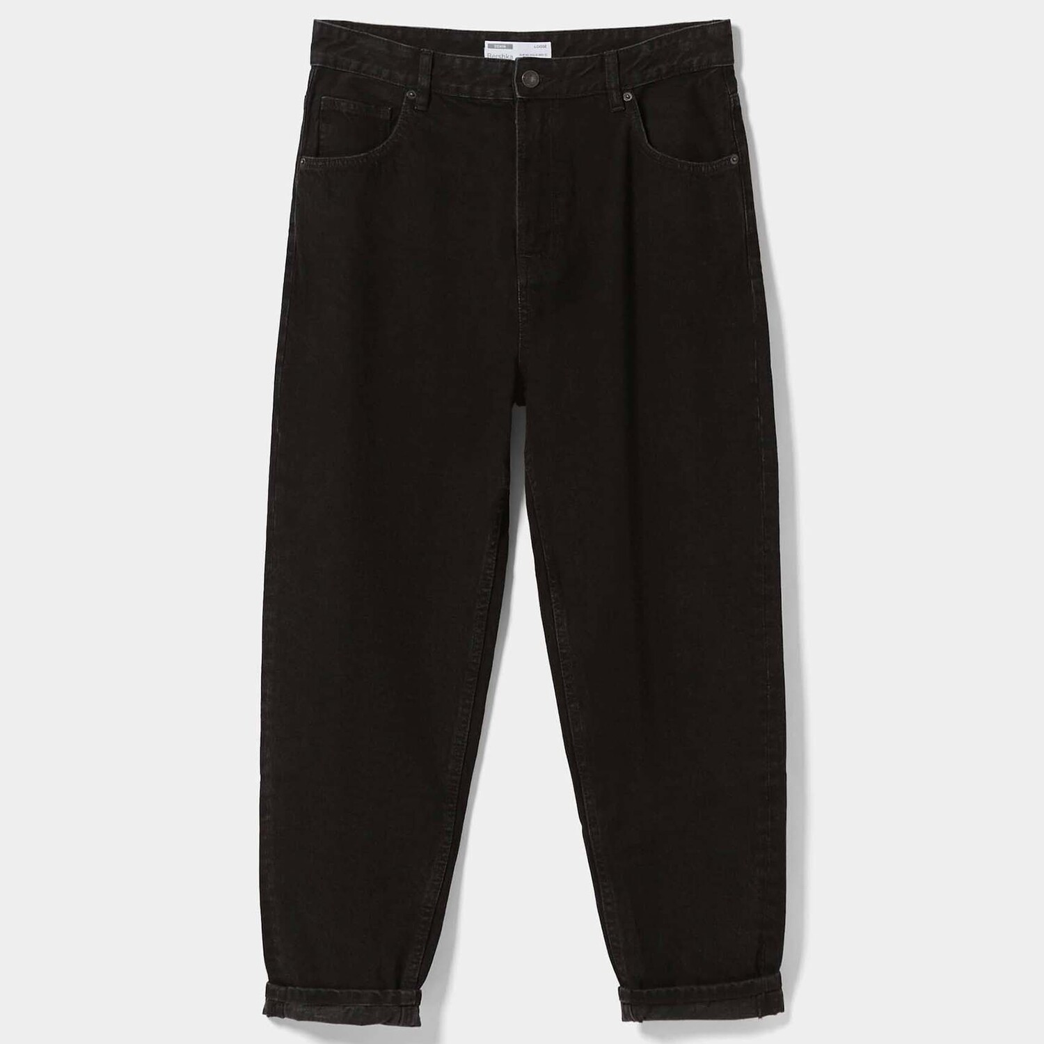 

Джинсы Bershka Loose Fit, черный
