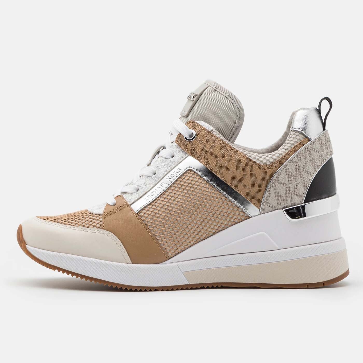 

Кроссовки MICHAEL Michael Kors Georgie Trainer Basse, бежевый/мультиколор