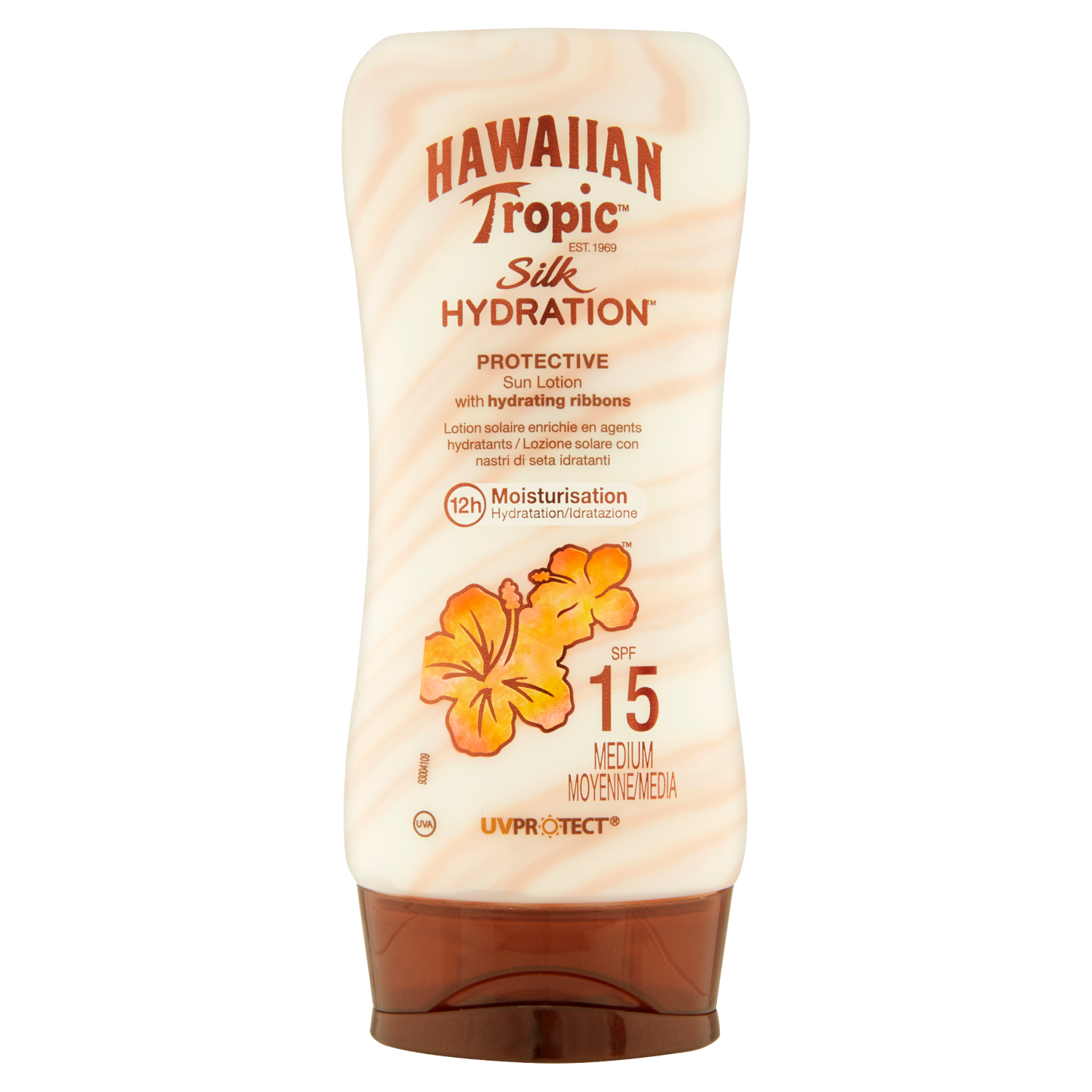 Hawaiian Tropic Silk Hydration лосьон для загара SPF15, 180 мл - фото