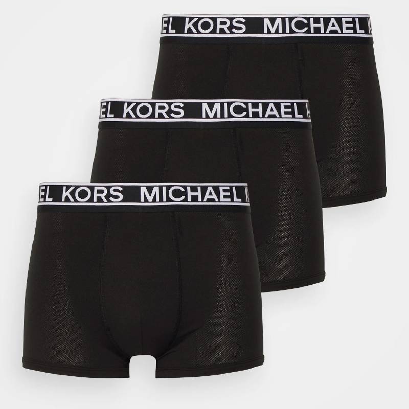 Боксеры мужские Michael Kors Basic Trunk 3 Pack, черный - фото