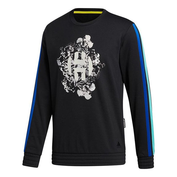 Толстовка Adidas Harden Fleece Crew Sweatshirt Black, Черный