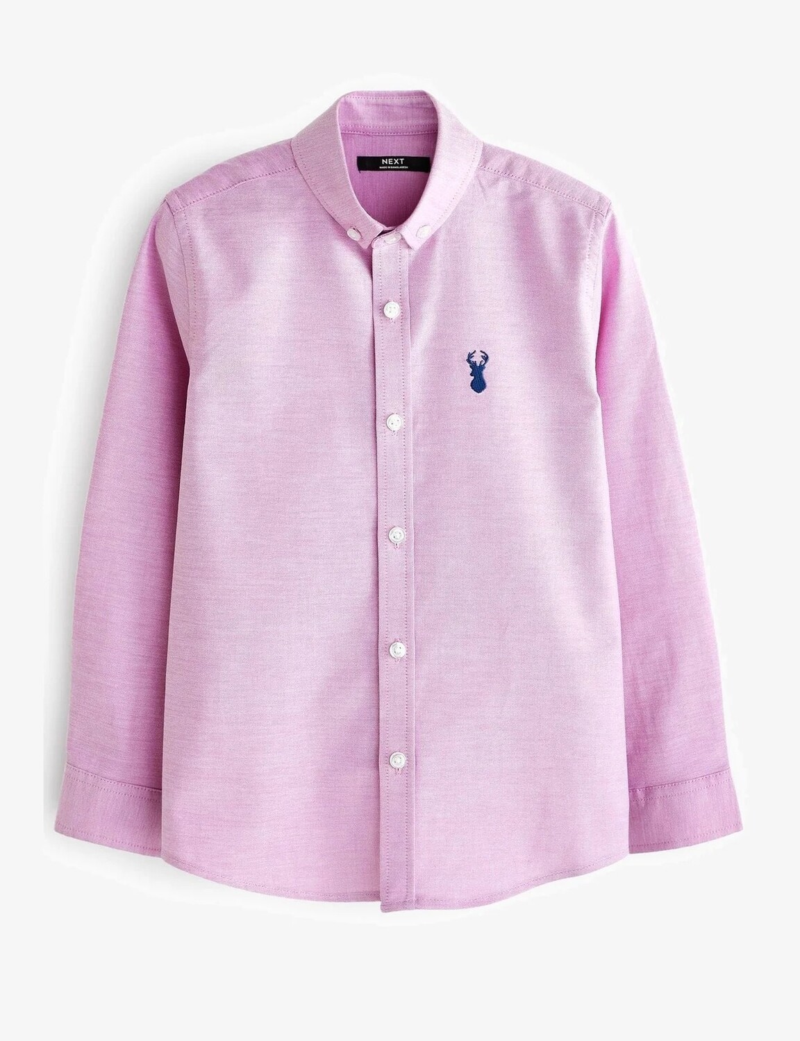 

Рубашка Next Long Sleeve Oxford, сиреневый