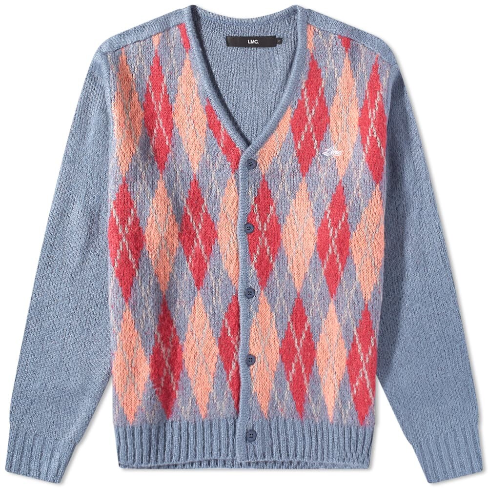 

Джемпер LMC Classic Argyle Brushed Cardigan, Серый