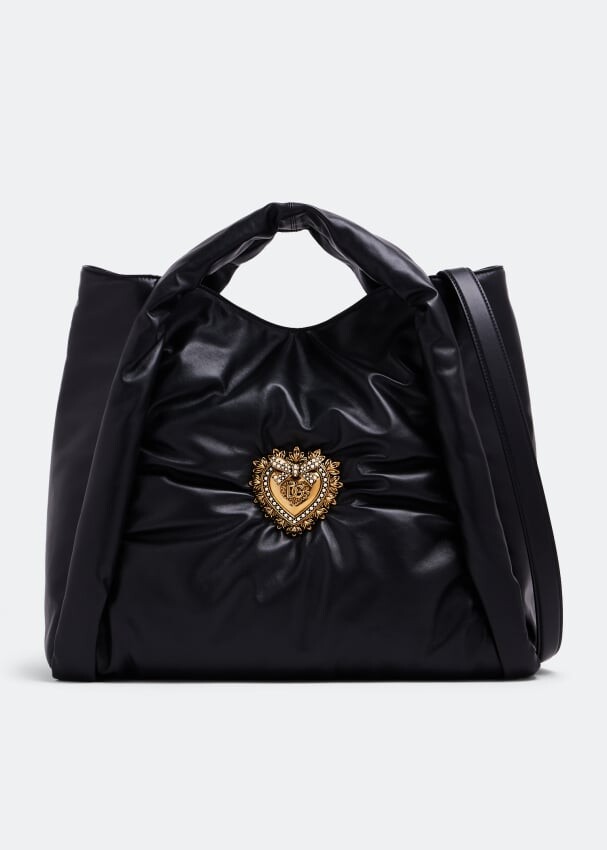 

Сумка-тоут DOLCE&GABBANA Devotion tote bag, черный