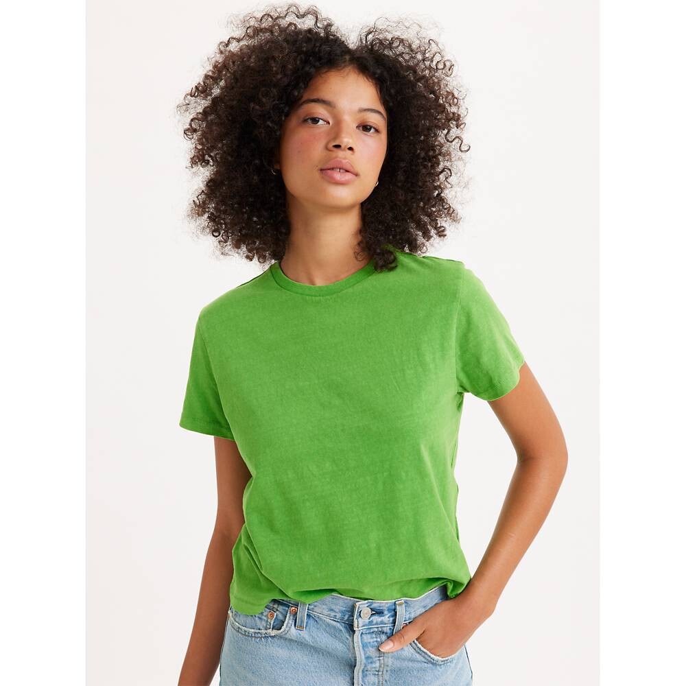

Футболка женская Levi's, зеленый