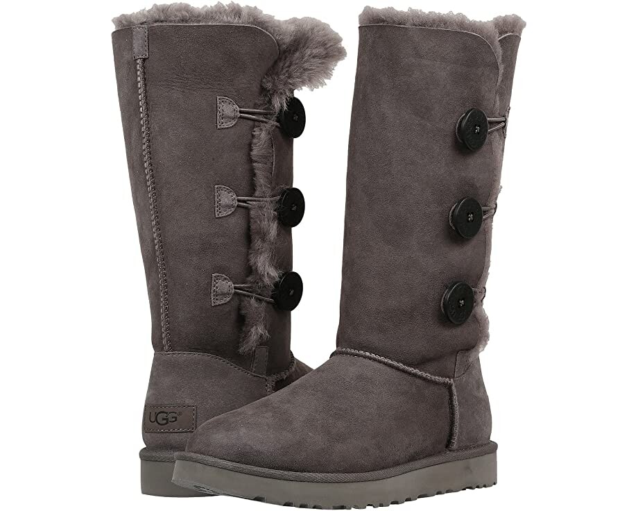

Ботинки Bailey Button Triplet II UGG, серый