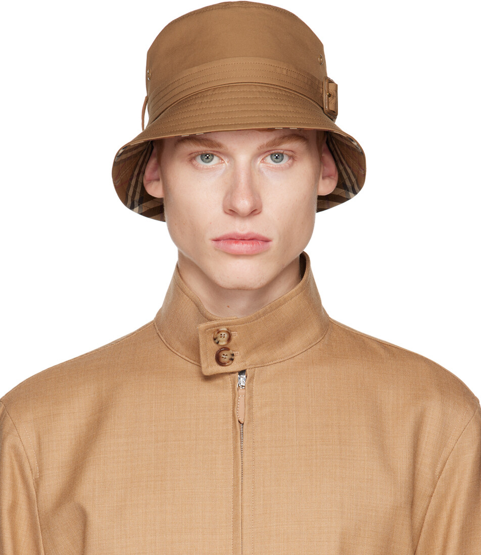 

Светло-коричневая панама с поясом Burberry