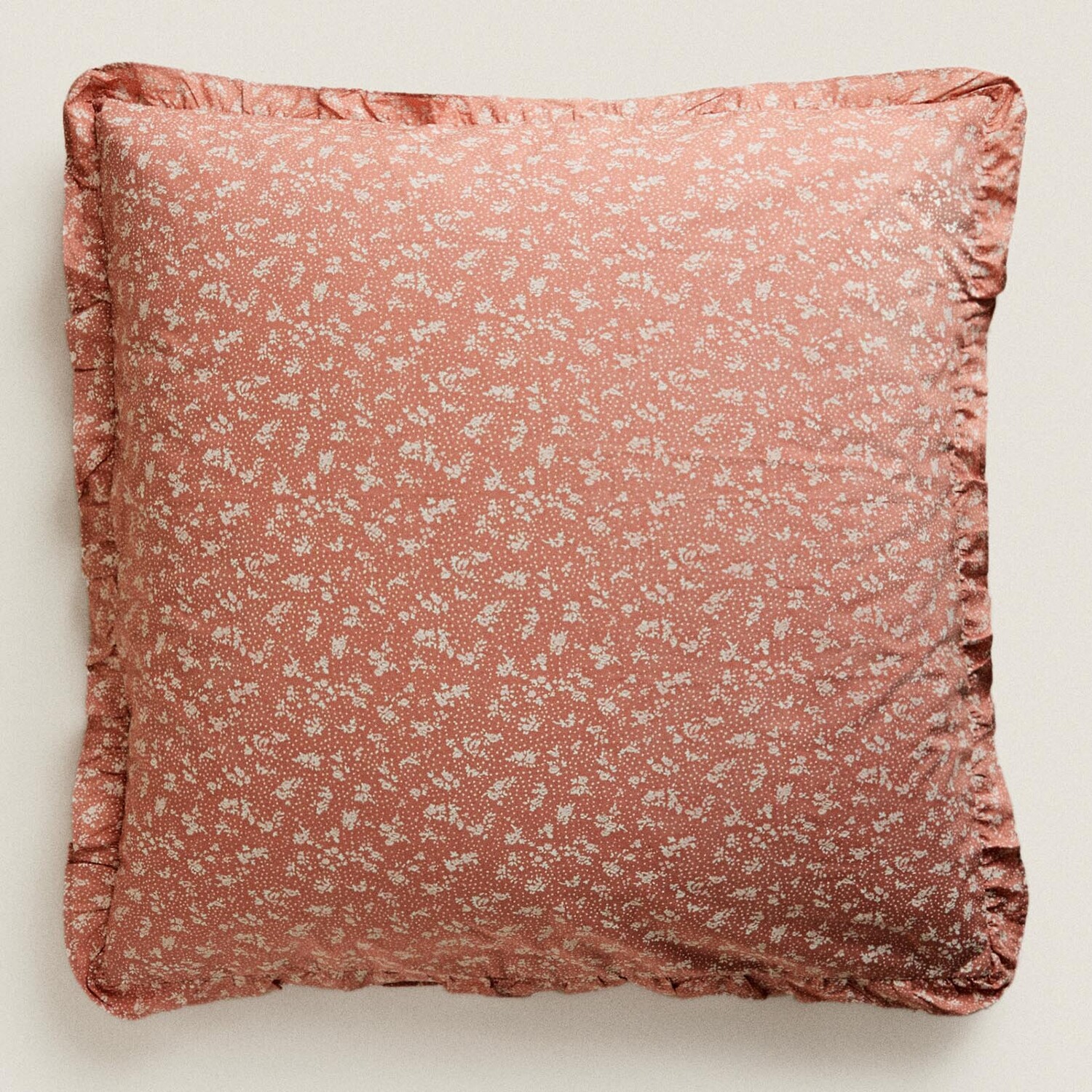

Наволочка Zara Home Floral Print, розовый