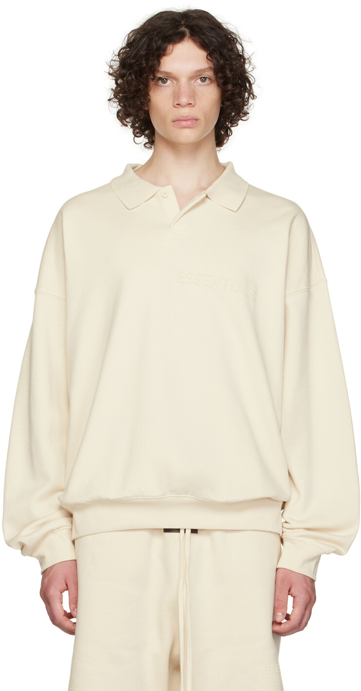 

Поло Off-White с длинным рукавом Essentials