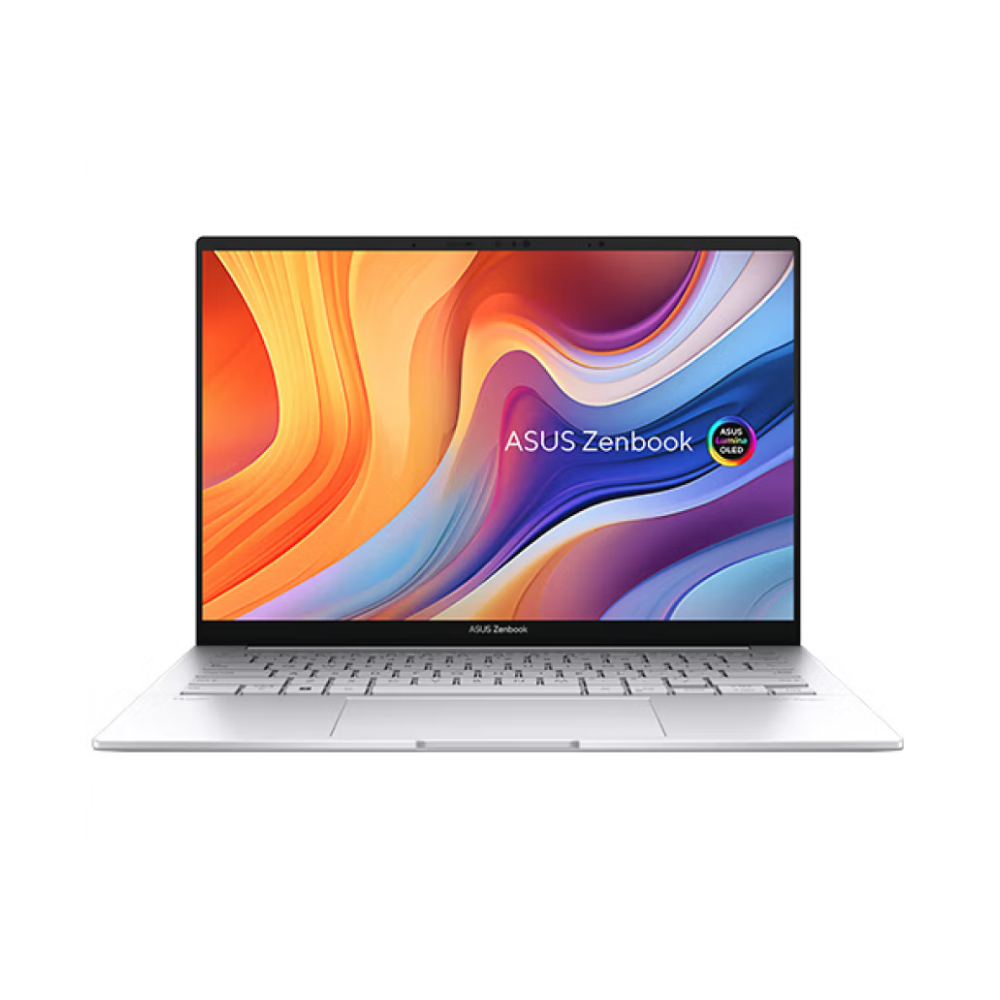 Ноутбук Asus ZenBook OLED 14 2024 AI, 14", 32 ГБ/2 ТБ, Ultra 7-155H, Intel ARC, серебристый, английская клавиатура