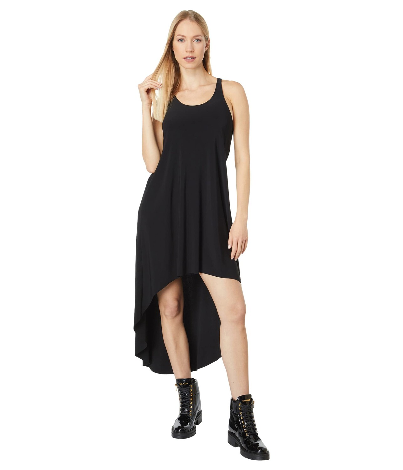 

Платье Norma Kamali, Racer Tank Hi Low Dress