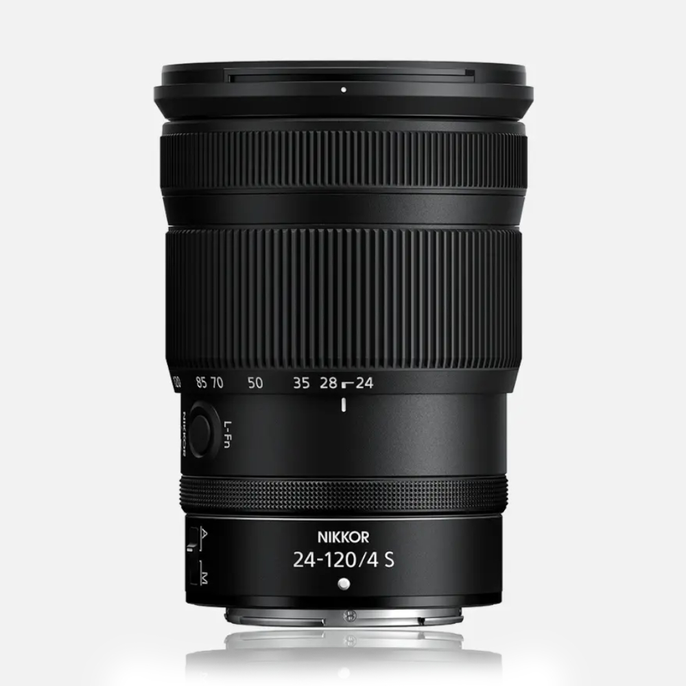 Объектив Nikon Nikkor Z 24-120mm f/4 S, черный объектив nikon 16 85mm f 3 5 5 6g ed vr af s dx nikkor