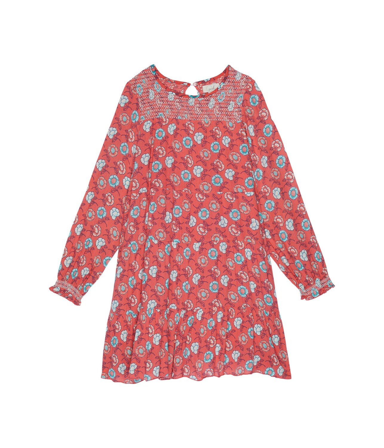 

Платье PEEK, Floral Print Smocked Dress