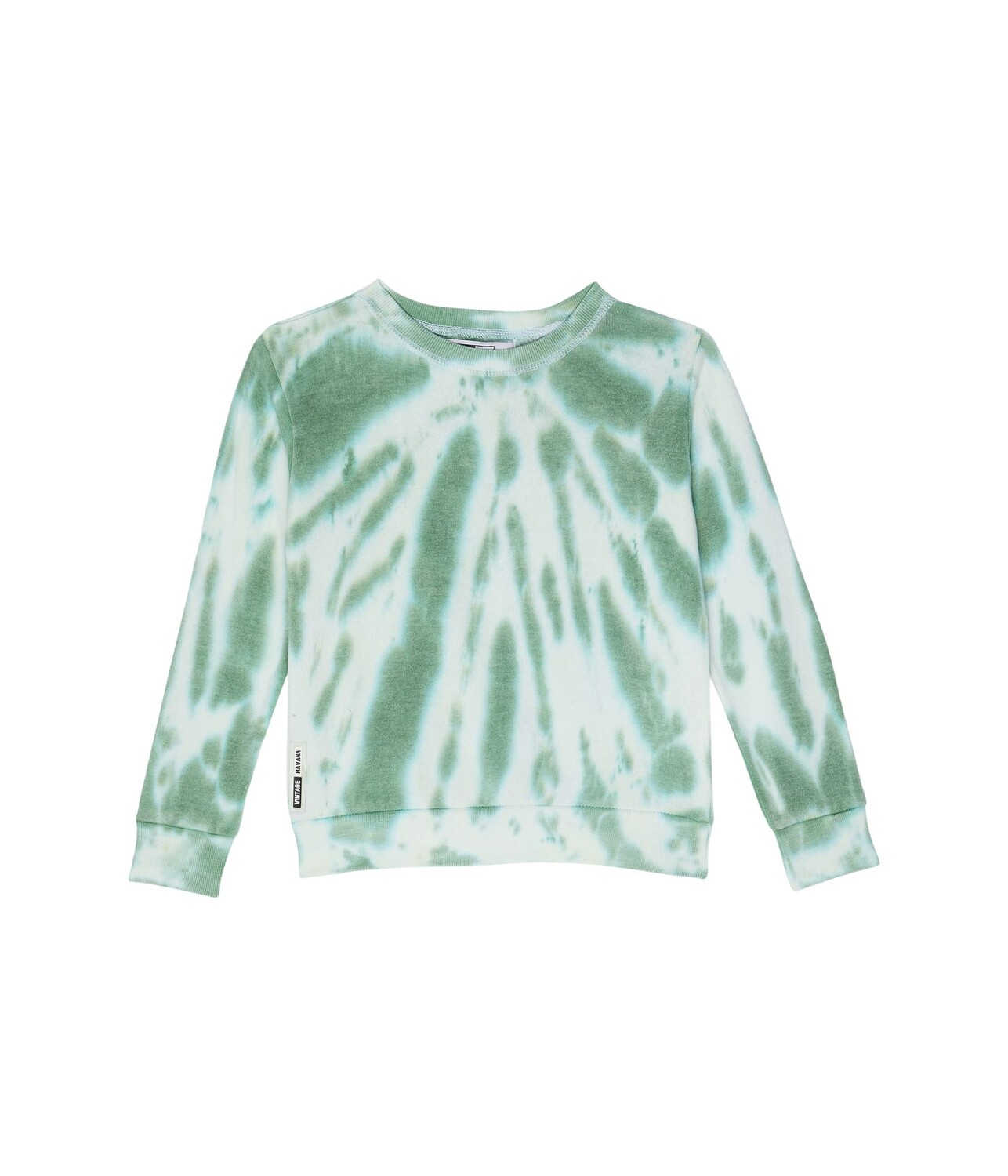 Худи Vintage Havana Kids, Crew Neck Streak Tie-Dye