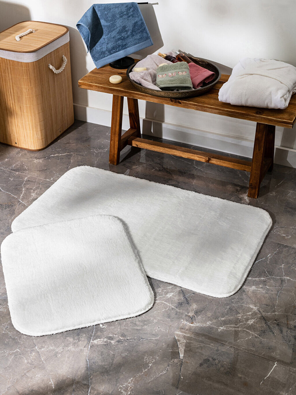 

Плоский коврик для ванной 2 шт. LCW Home