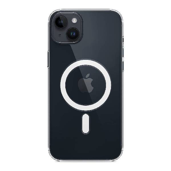 Чехол Apple iPhone 14 Plus с MagSafe, прозрачный чехол hoco pure protective для apple iphone 14 plus black