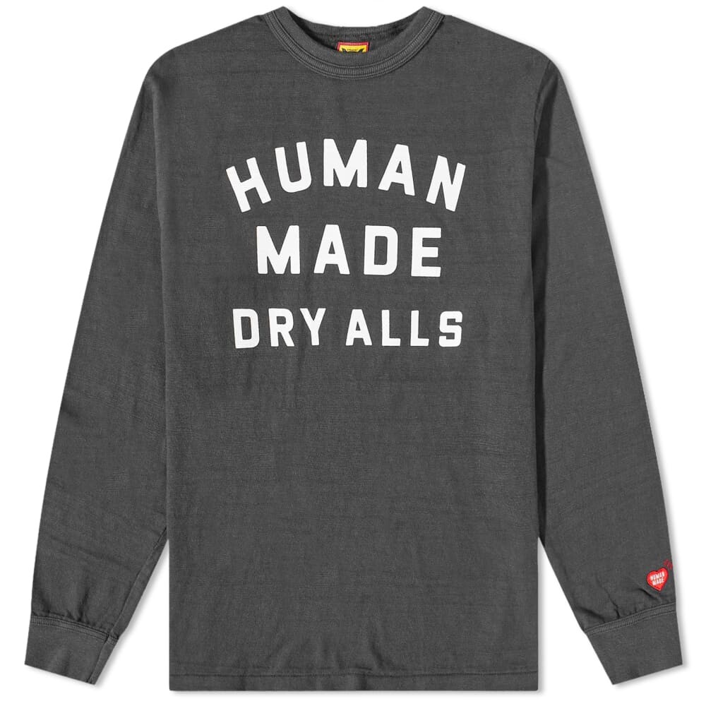 

Футболка Human Made Long Sleeve Dryalls Tee, Серый