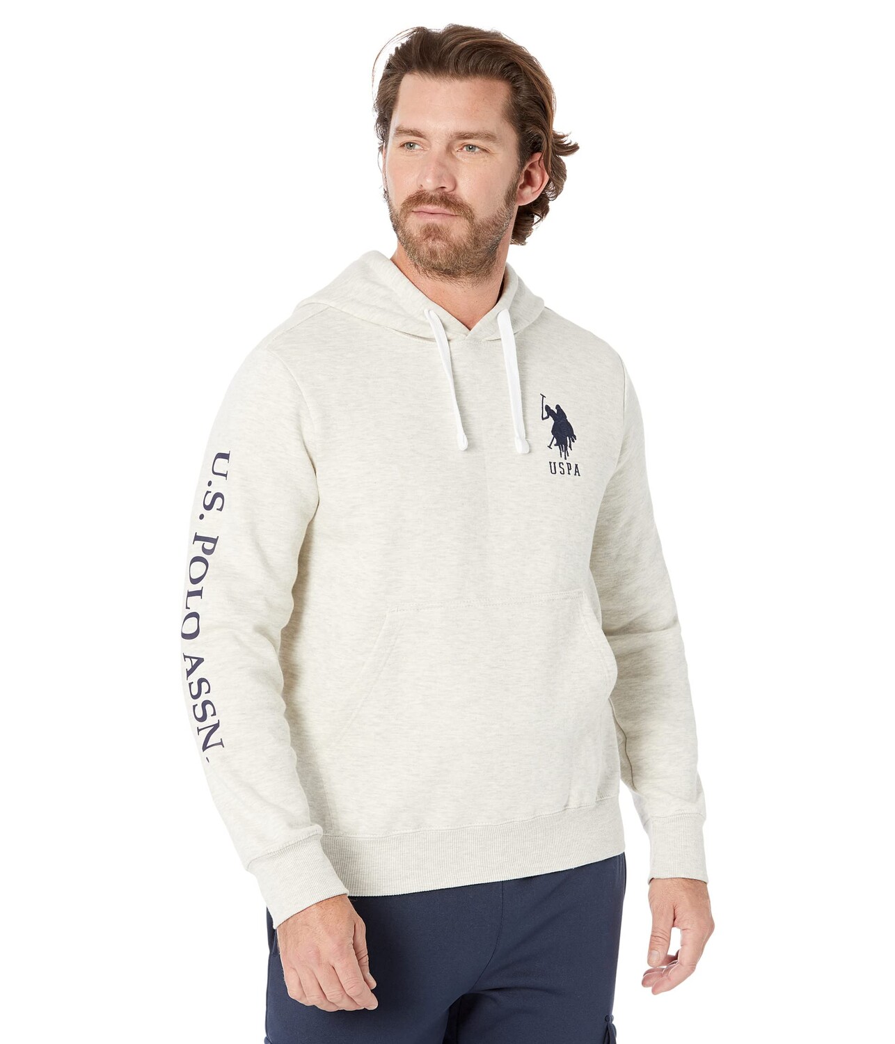 

Худи U.S. POLO ASSN., Popover Fleece Hoodie w/ Print
