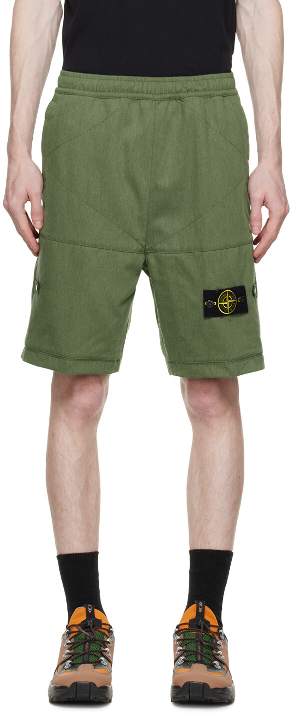

Хаки L0102 Шорты Stone Island