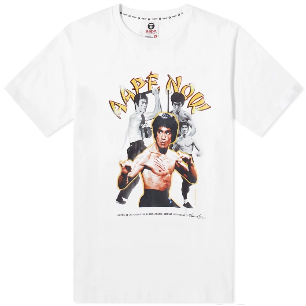 

Футболка AAPE x Bruce Lee By A Bathing Ape Boxy Tee