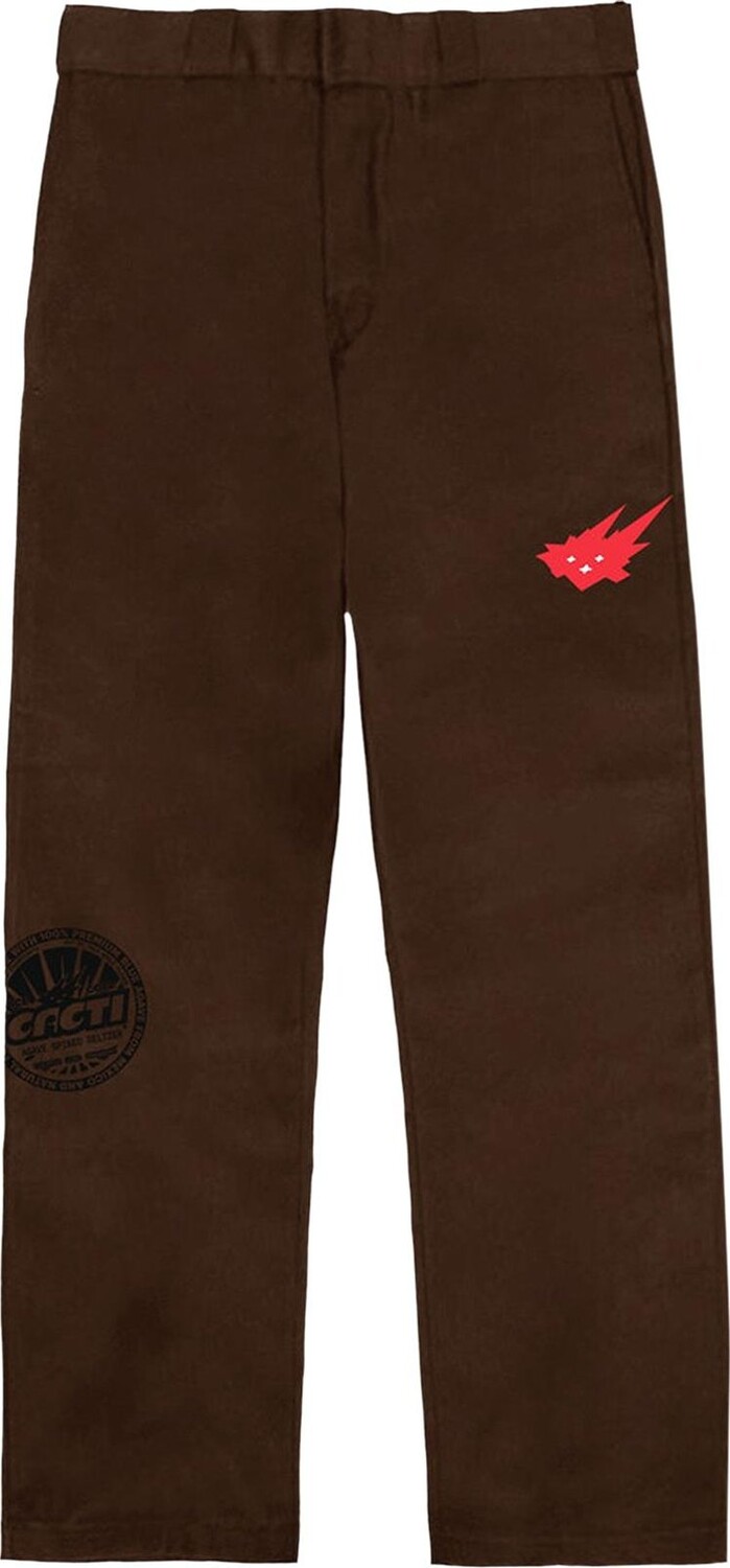 

Брюки Cactus Jack by Travis Scott Cacti Heritage Work Pants 'Brown', коричневый
