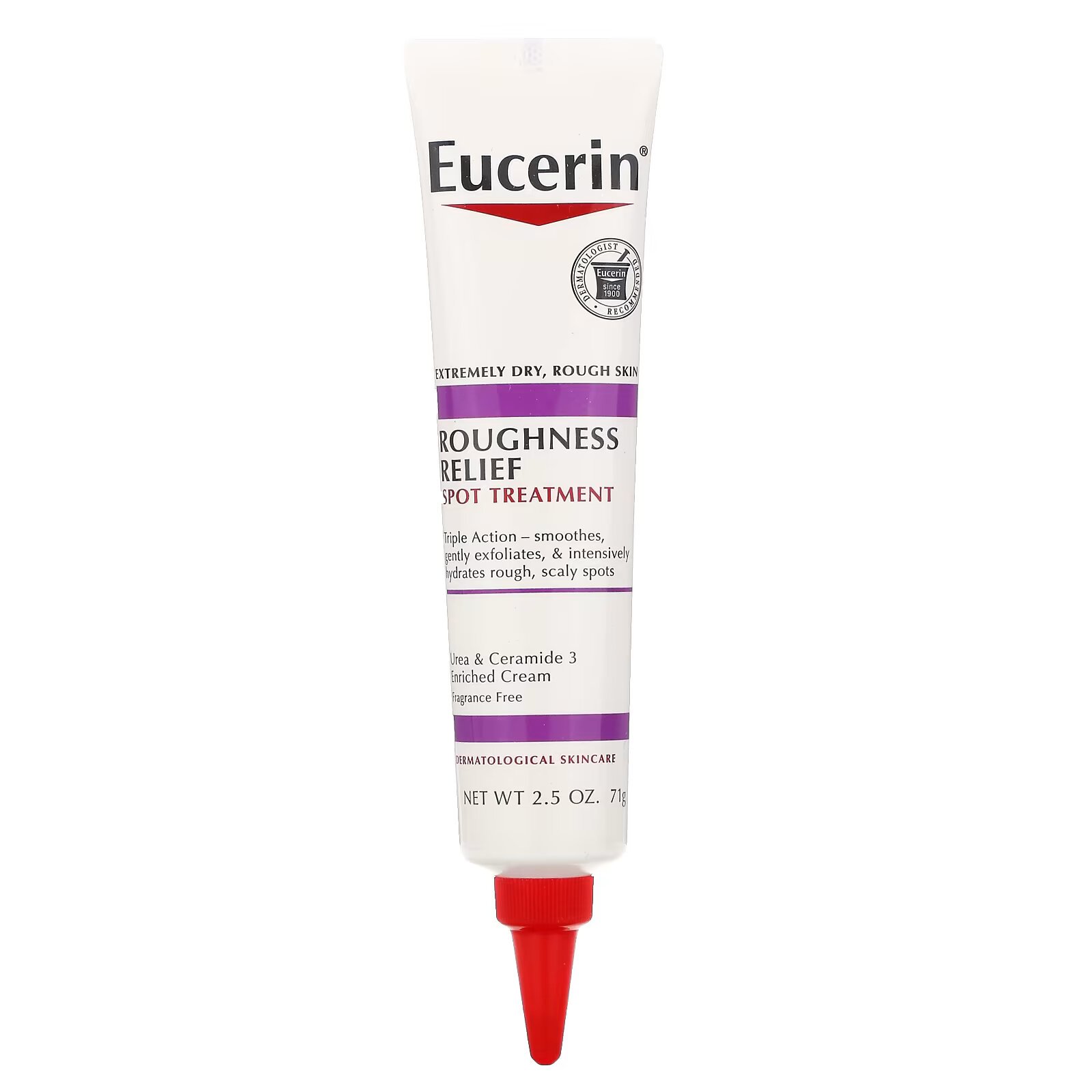 Eucerin, средство от пятен и шелушения кожи, без отдушки, 71 г (2,5 унции) - фото