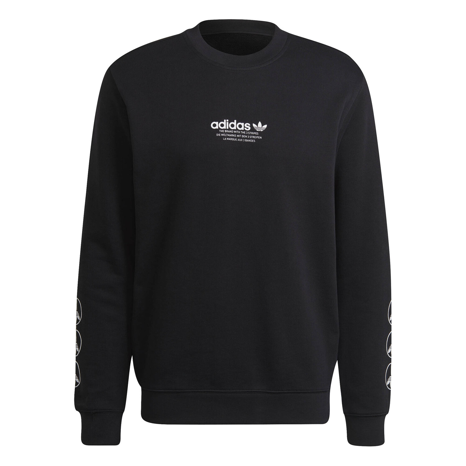 

Мужской свитшот adidas United Crew, черный
