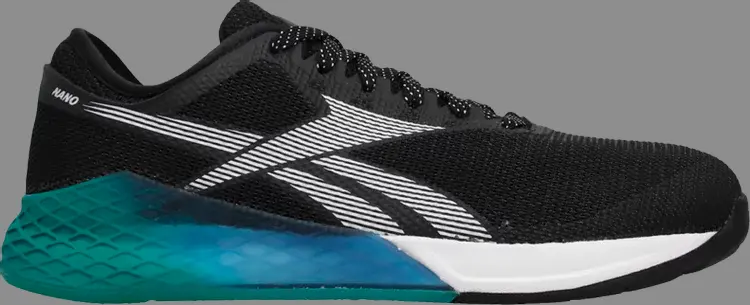 

Кроссовки nano 9 'teal' Reebok, черный