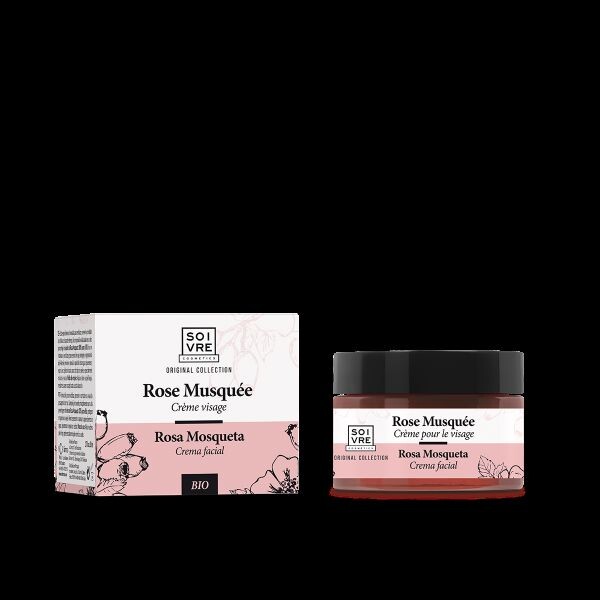 

Увлажняющий крем для ухода за лицом Crema facial de rosa mosqueta Soivre cosmetics, 50 мл