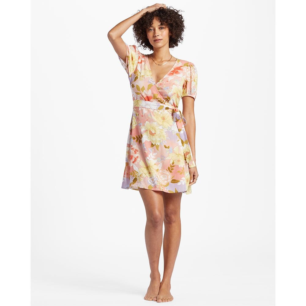 

Платье Billabong Hot Tropics Short Sleeve Short, желтый
