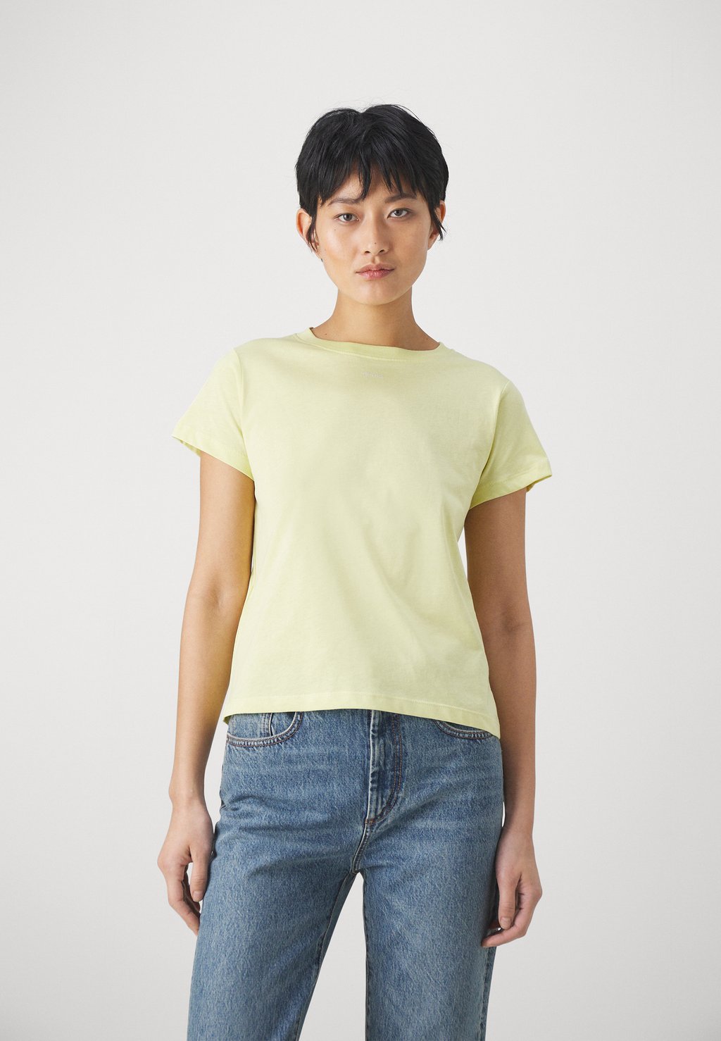 Базовая футболка Basico Pinko, желтый