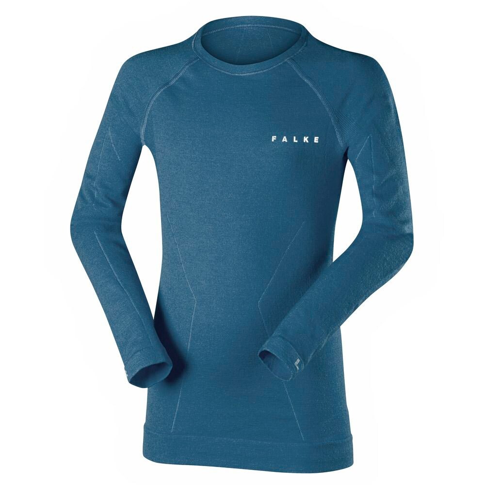 

Футболка с длинным рукавом Falke Wool-Tech, синий