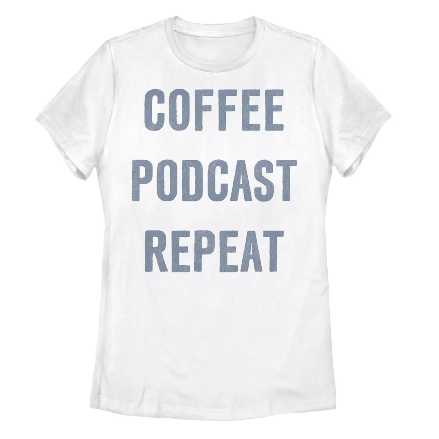 

Футболка с повторяющимся рисунком Juniors' Coffee Podcast