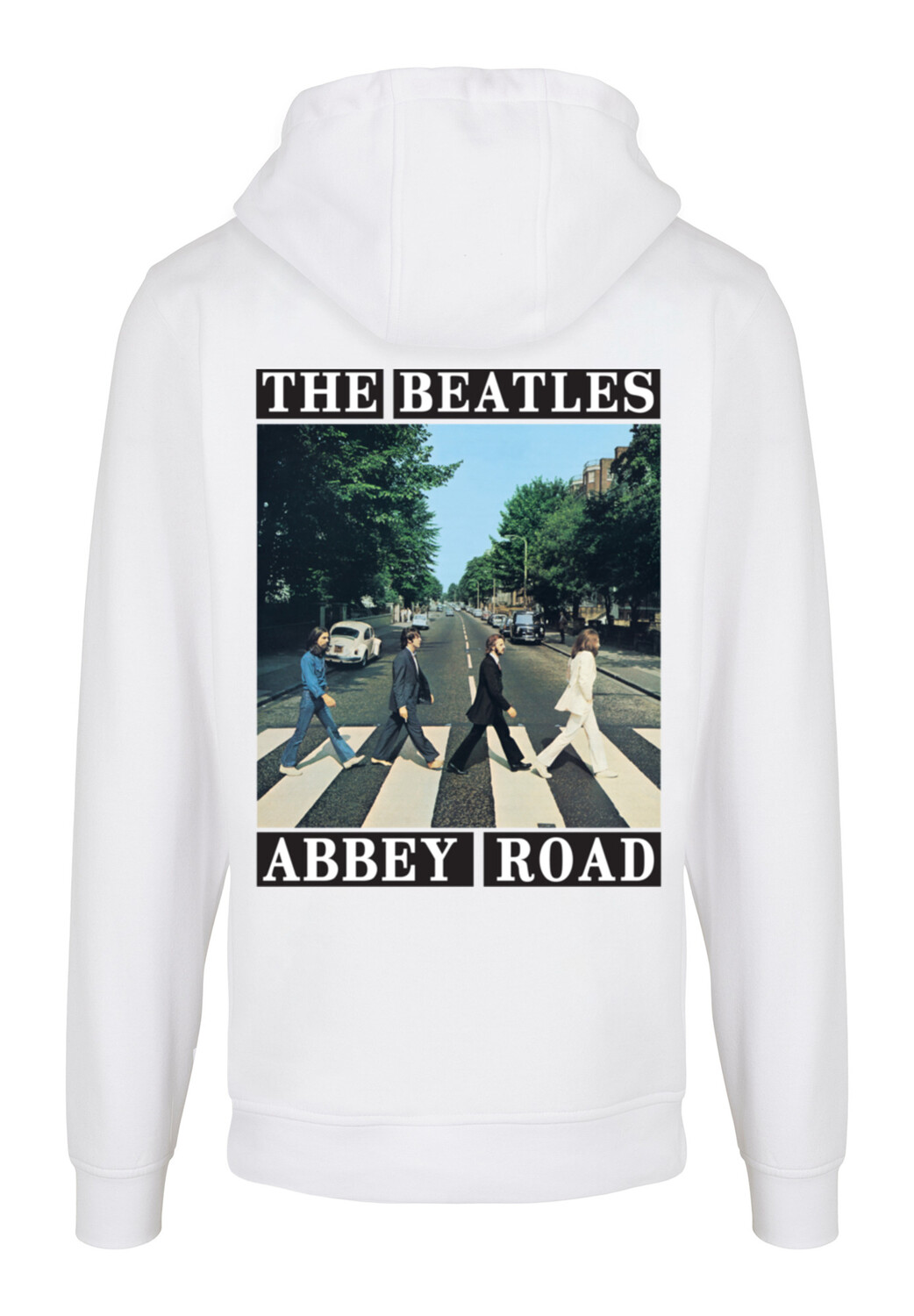 

Пуловер F4NT4STIC Basic Hoodie The Beatles Band Abbey Road, белый