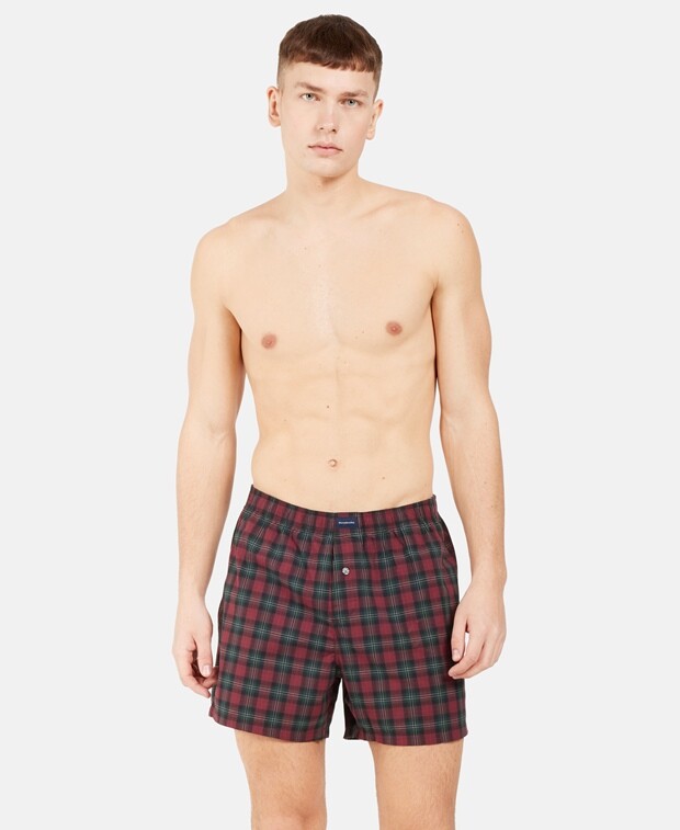 

Боксеры, 5 шт. Abercrombie & Fitch, красный