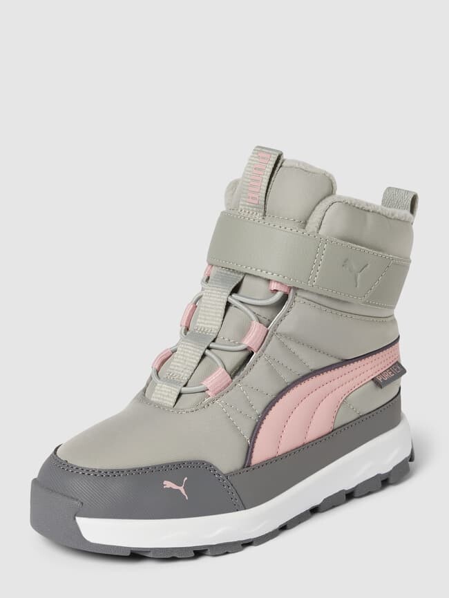 

Ботинки с лейблом Puma, светло-серый