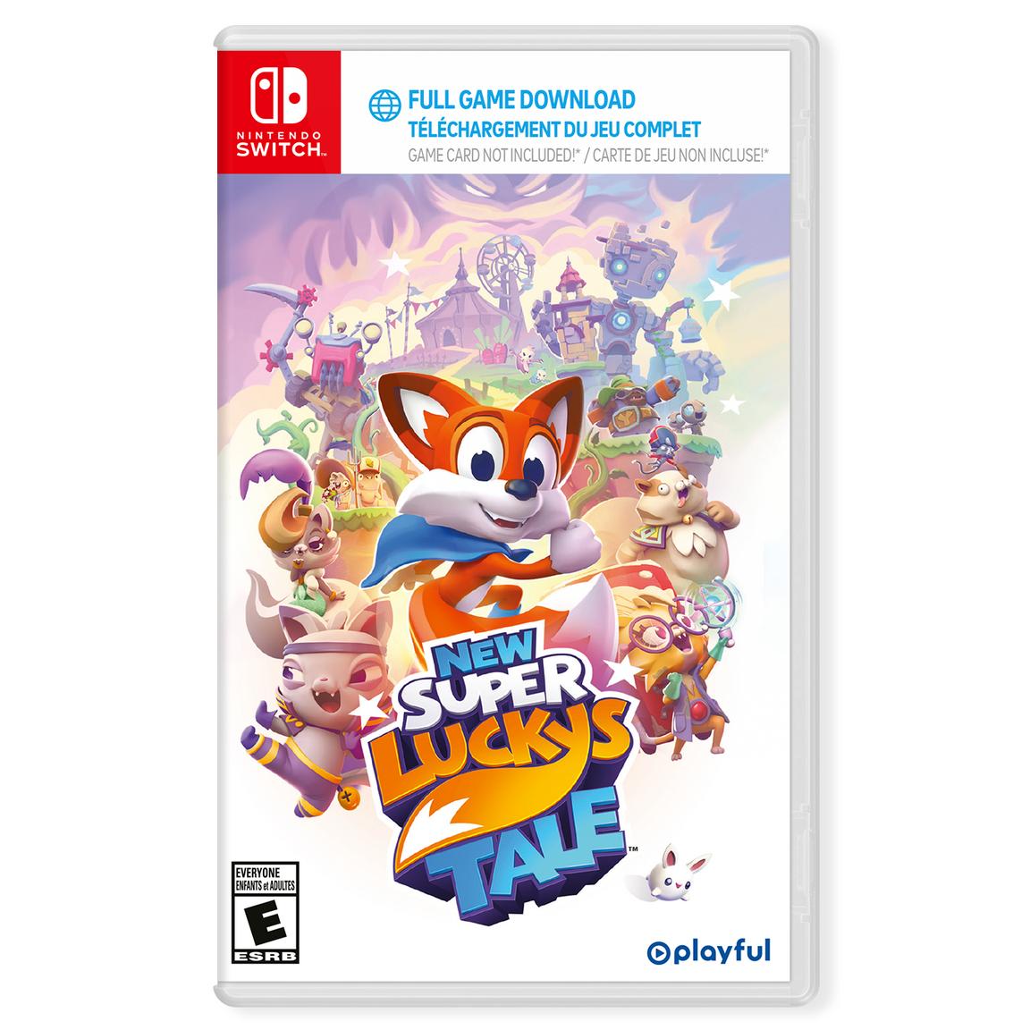 Видеоигра New Super Lucky's Tale (Code in Box) - Nintendo Switch nintendo switch super street racer bundle code switch box