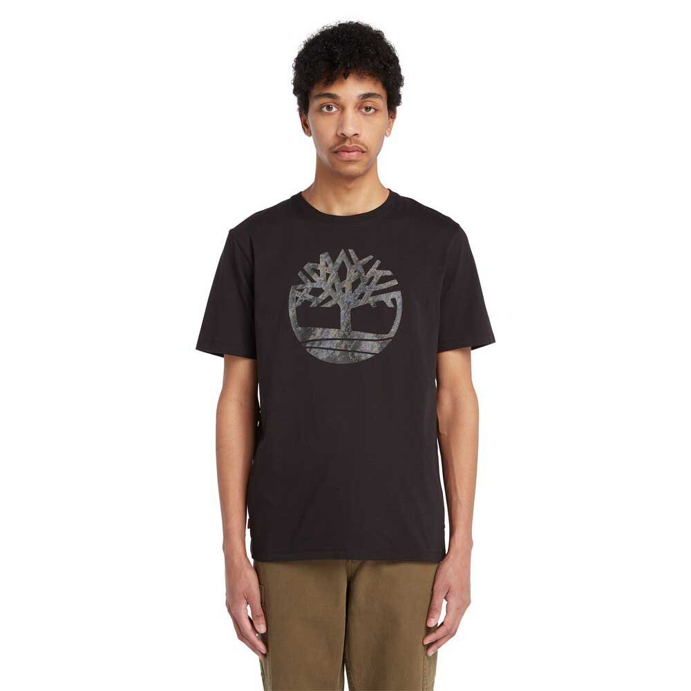 

Футболка Timberland Seasonal Camo Tree Logo, черный