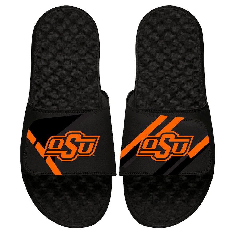 

Шлепанцы ISlide Oklahoma State Cowboys, черный