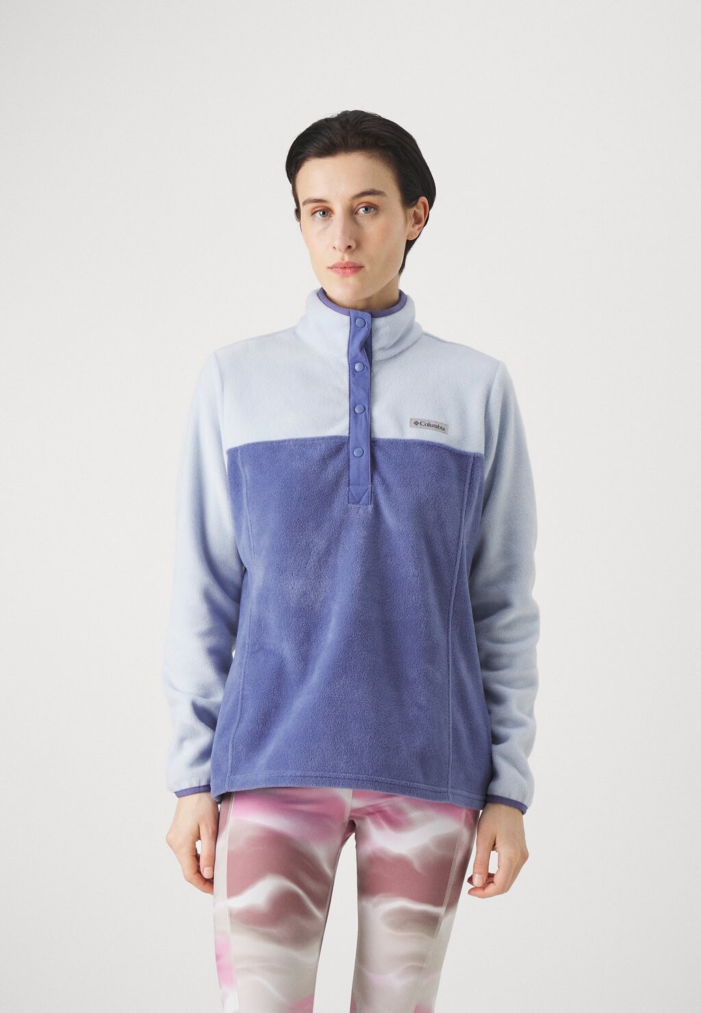 

Флисовый свитер BENTON SPRINGS SNAP PULLOVER Columbia, цвет eve/whisper