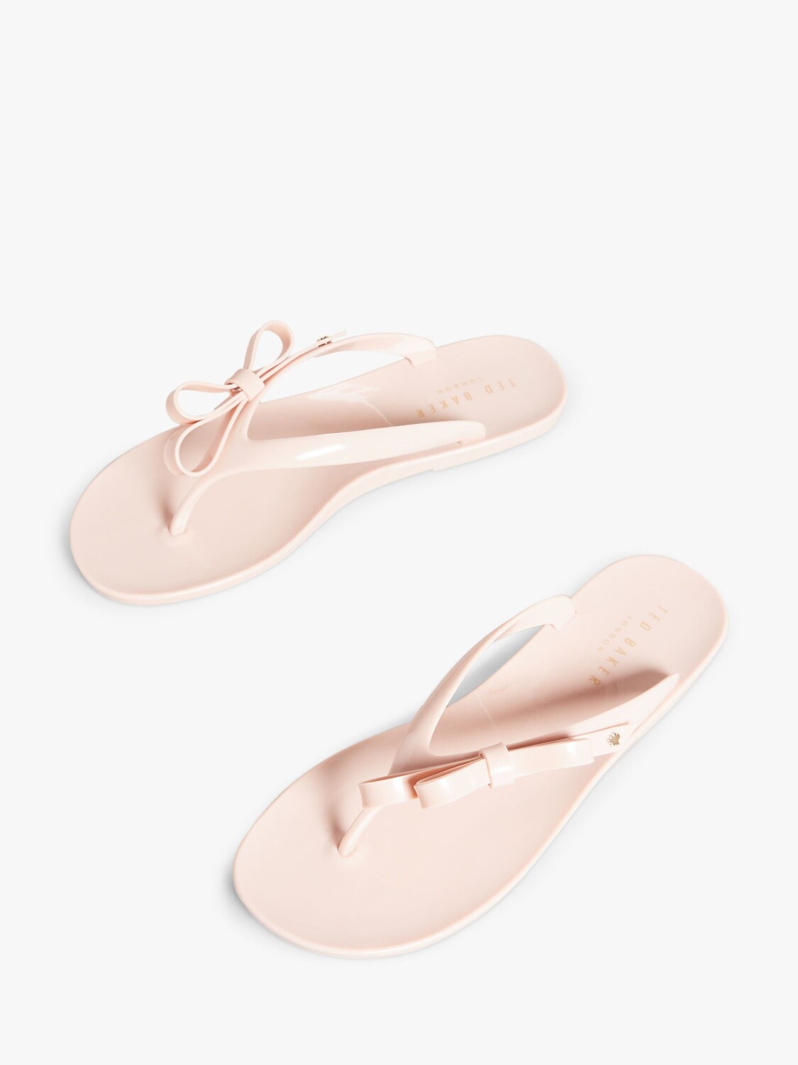 

Шлепанцы Ted Baker Jassey Bow, темно-розовые