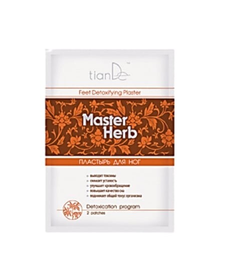 

Пластыри для ног детоксицирующие 2 шт ТИАНДЕ, Tiande