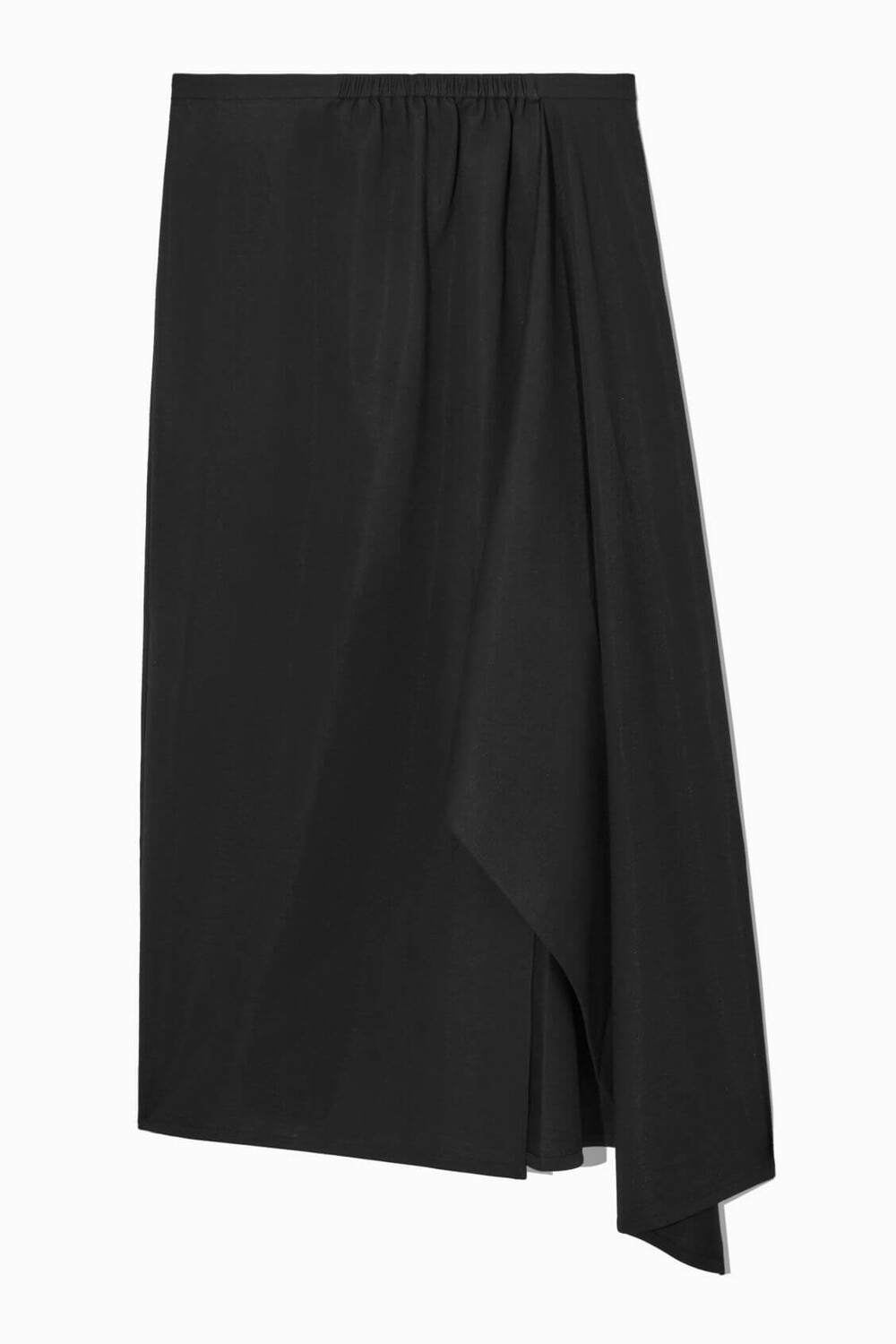 

Юбка COS Asymmetric Midi Wrap, черный