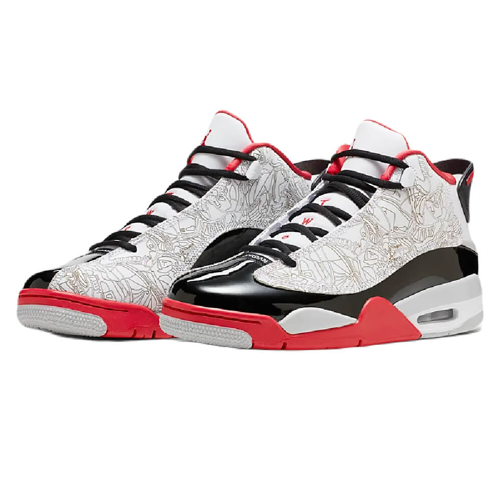 Air jordan dub store zero black and red