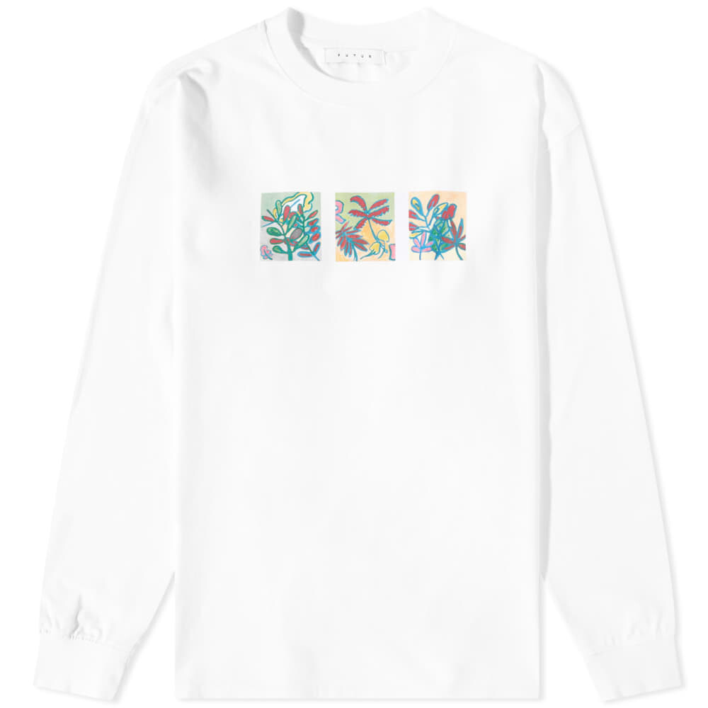 

Футболка Futur Long Sleeve Mario Flowers Heavyweight Tee