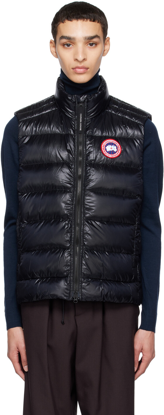 

Черный пуховый жилет Crofton Canada Goose