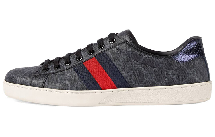 

GUCCI Gucci Ace GG Supreme 'Черный Серый'