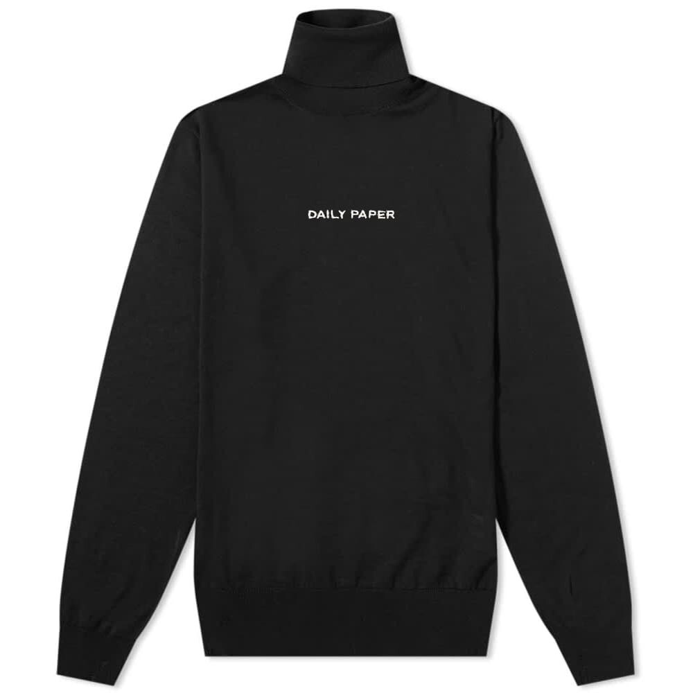 

Джемпер Daily Paper Nedidi Roll Neck Sweater, Черный