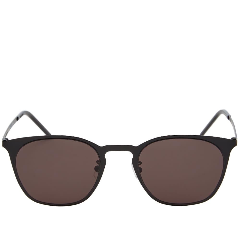 цена Солнцезащитные очки Saint Laurent SL 28 Slim Metal Sunglasses